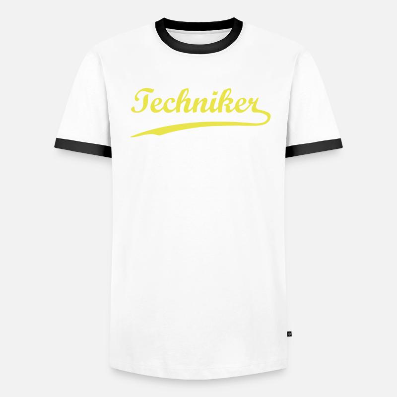 techniker Männer Kontrast-T-Shirt