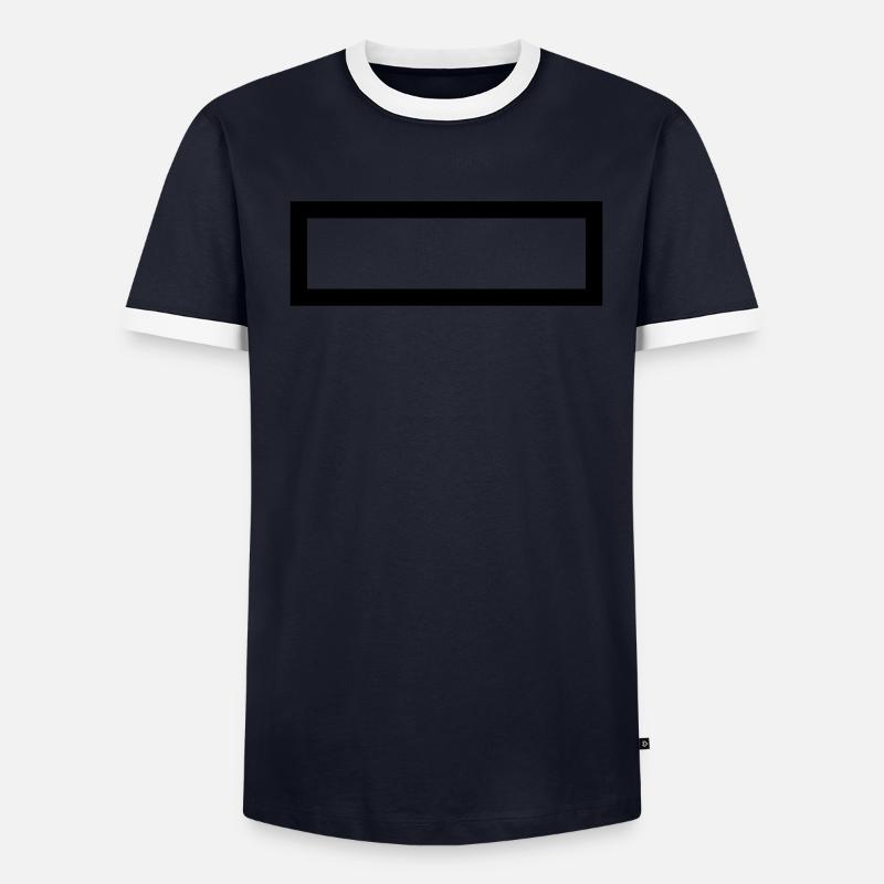 Rectangle T-shirt contrasté Homme