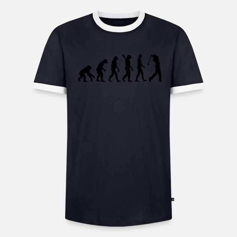 Evolution Golf - Men's Ringer Shirt - undefined