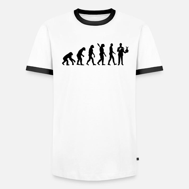 Zauberer Männer Kontrast-T-Shirt