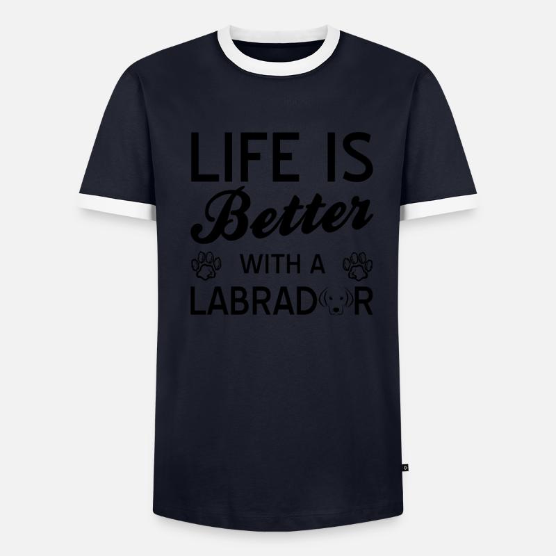 Labrador T-shirt contrasté Homme