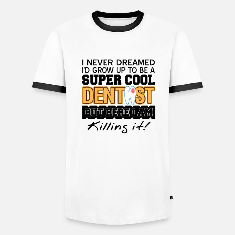dentist Men's Ringer Shirt