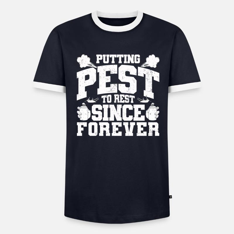 Schädlingsbekämpfung - Männer Kontrast-T-Shirt - undefined