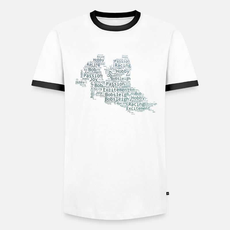 Men's two-man bobsleigh bobsleigh Women's bobsleigh Men's Ringer Shirt