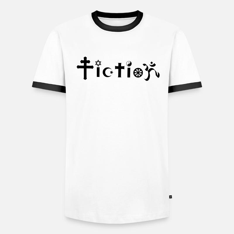 conception de fiction athée T-shirt contrasté Homme