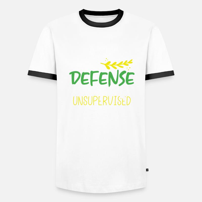 Sarcastic In My Defense Left Unsupervised Sarcasm Men's Ringer Shirt