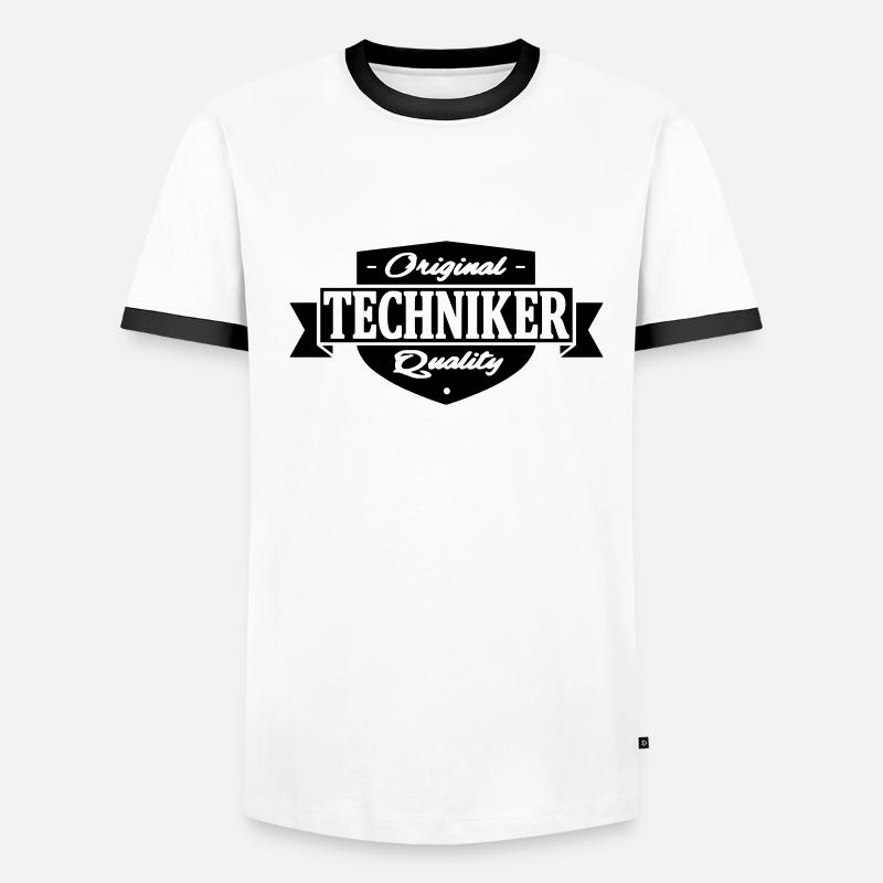techniker Männer Kontrast-T-Shirt