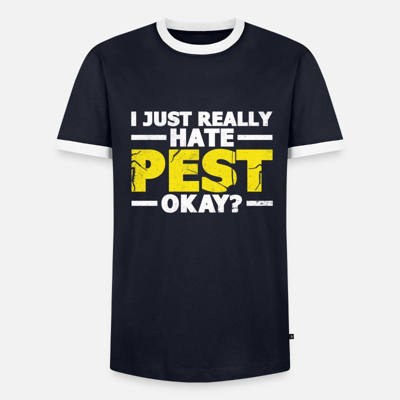 Schädlingsbekämpfung Beruf | Kammerjäger Geschenke - Männer Kontrast-T-Shirt - undefined