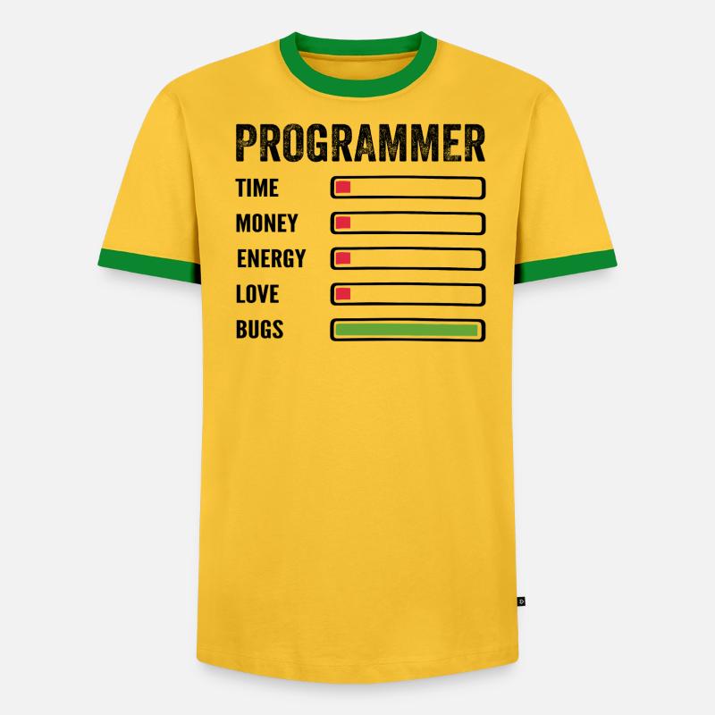 développeur humour programmeur codeur code - T-shirt contrasté Homme - undefined