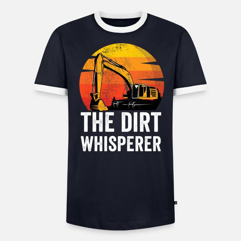 Baggerfahrer Baggerfahrer - Männer Kontrast-T-Shirt - undefined