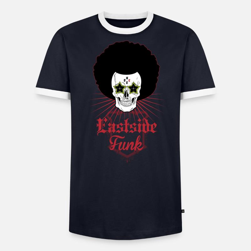 funk T-shirt contrasté Homme