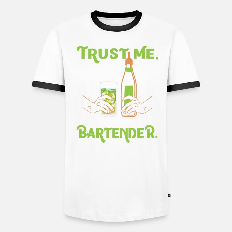 Bartender Trust T-shirt contrasté Homme