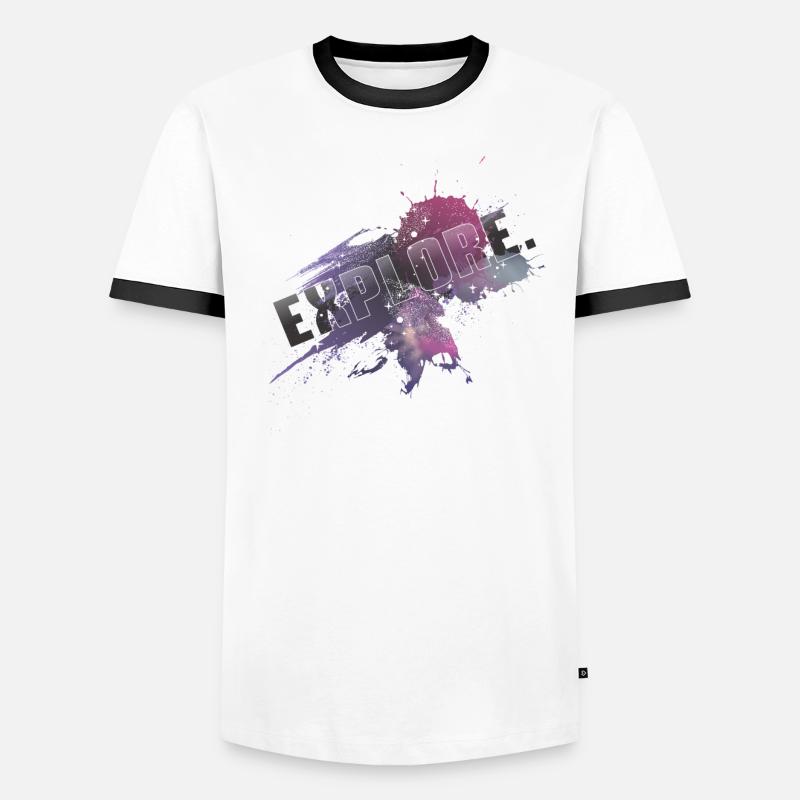 Explore. Men's Ringer Shirt