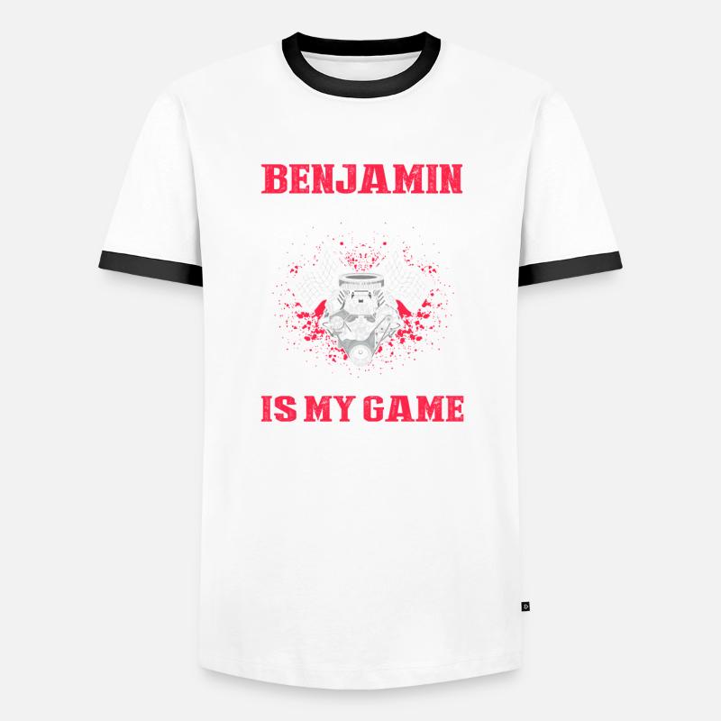 Conception de bateaux de course pour les courses de dragsters T-shirt contrasté Homme