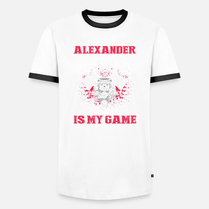 Conception de bateaux de course pour les courses de dragsters T-shirt contrasté Homme