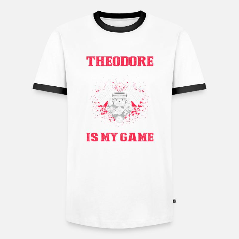 Conception de bateaux de course pour les courses de dragsters T-shirt contrasté Homme