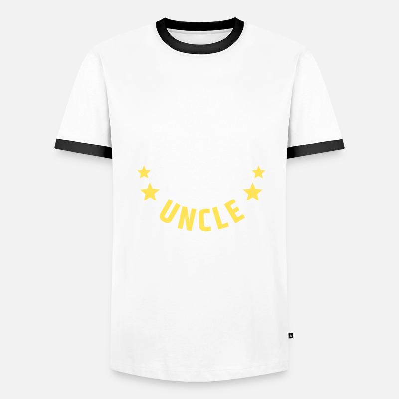 Dieser Typ wird ein Onkel Männer Kontrast-T-Shirt