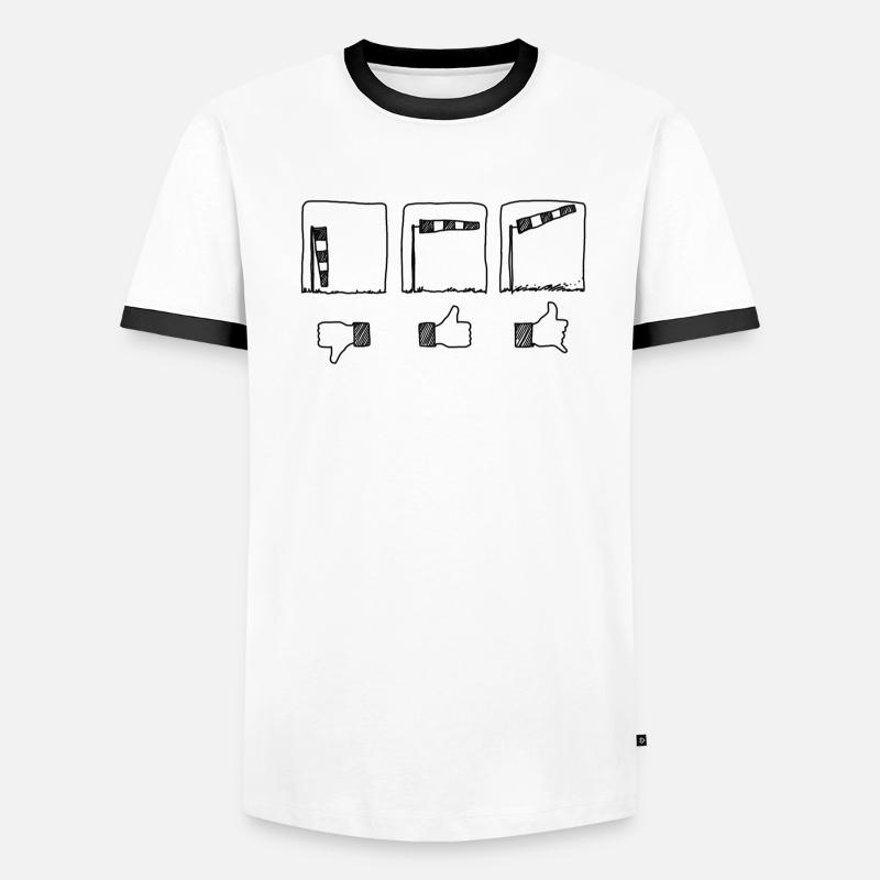 Fun kitesurf T-shirt contrasté Homme