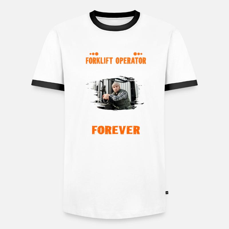 Gabelstaplerfahrer Gabelstaplerfahrer Gabelstapler - Männer Kontrast-T-Shirt - undefined
