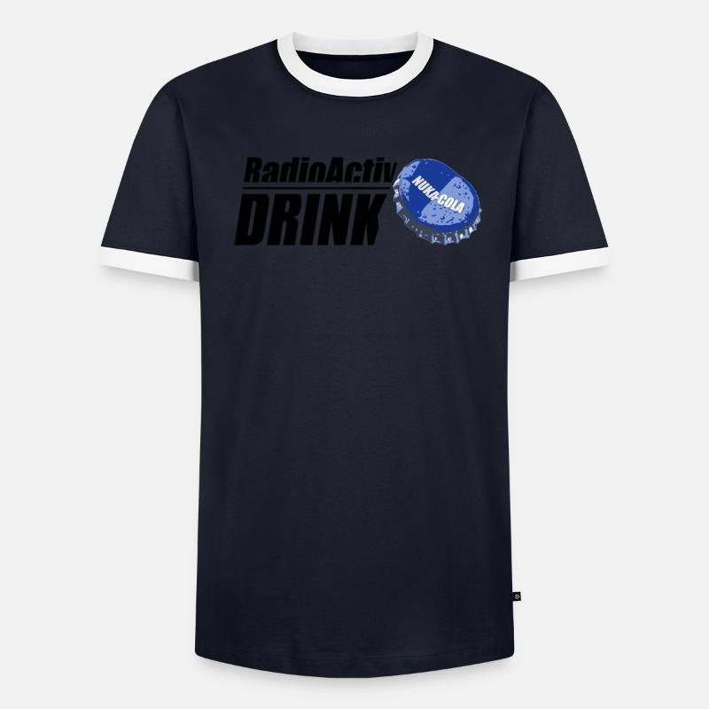 RadioActiv Drink T-shirt contrasté Homme