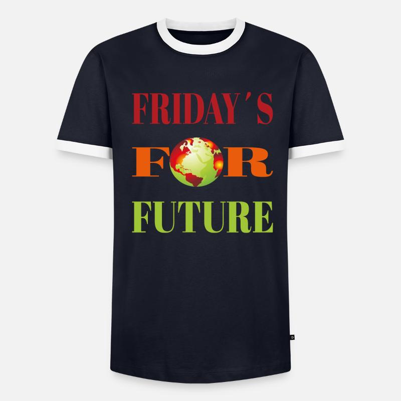 Fridays for future Men's Ringer Shirt