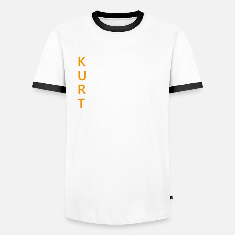 Kurt Name Geschenk Männer Kontrast-T-Shirt