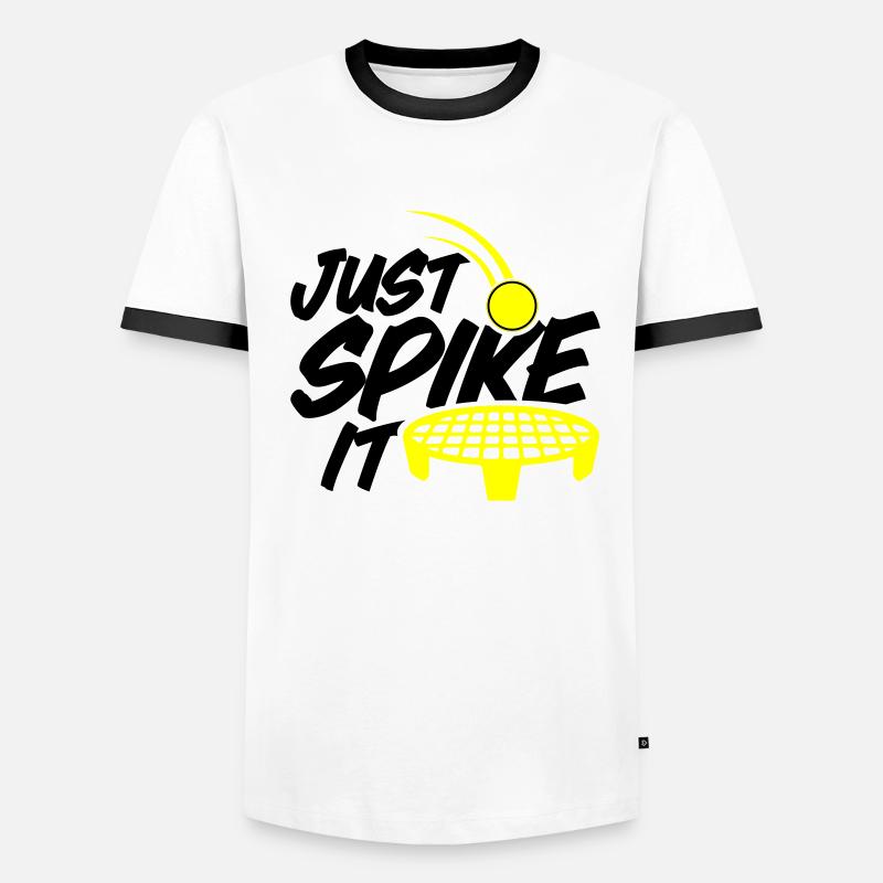 | changeable de couleur Roundnet Spikeball Fun T-shirt contrasté Homme