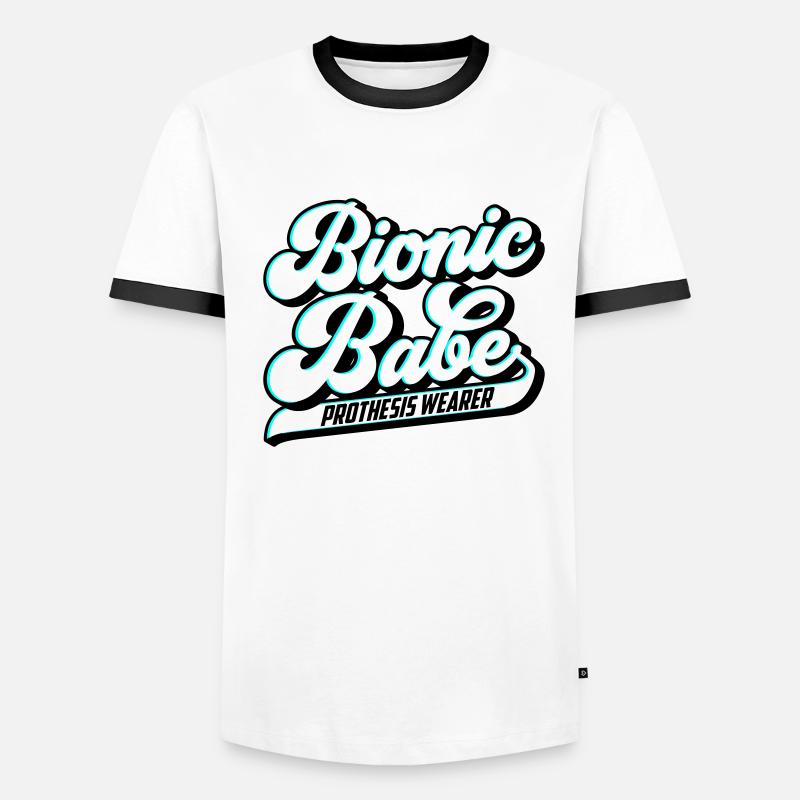 | Bionic Babe | prothèse Les couleurs peuvent être modifiées T-shirt contrasté Homme