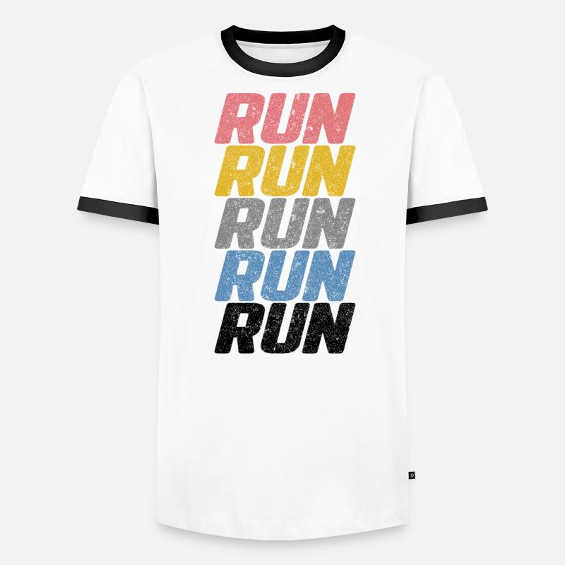 Run Run Run Men's Ringer Shirt