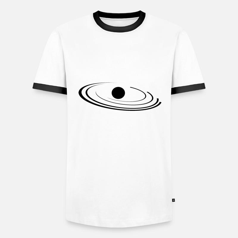 Theoretical planets Sun orbits Men's Ringer Shirt