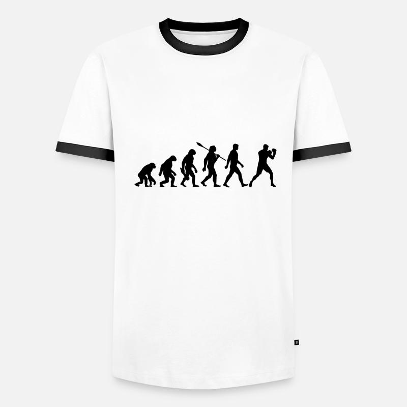 Evolution - Boxe, Arts martiaux, Entraînement de boxe T-shirt contrasté Homme