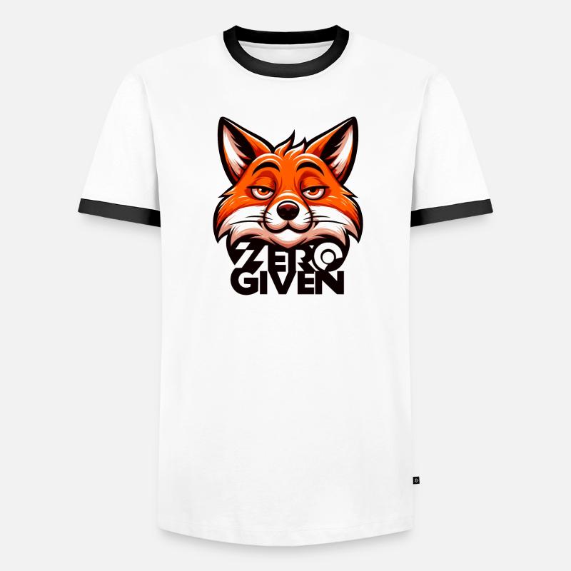 Zero Given - Fox Illustration Men's Ringer Shirt