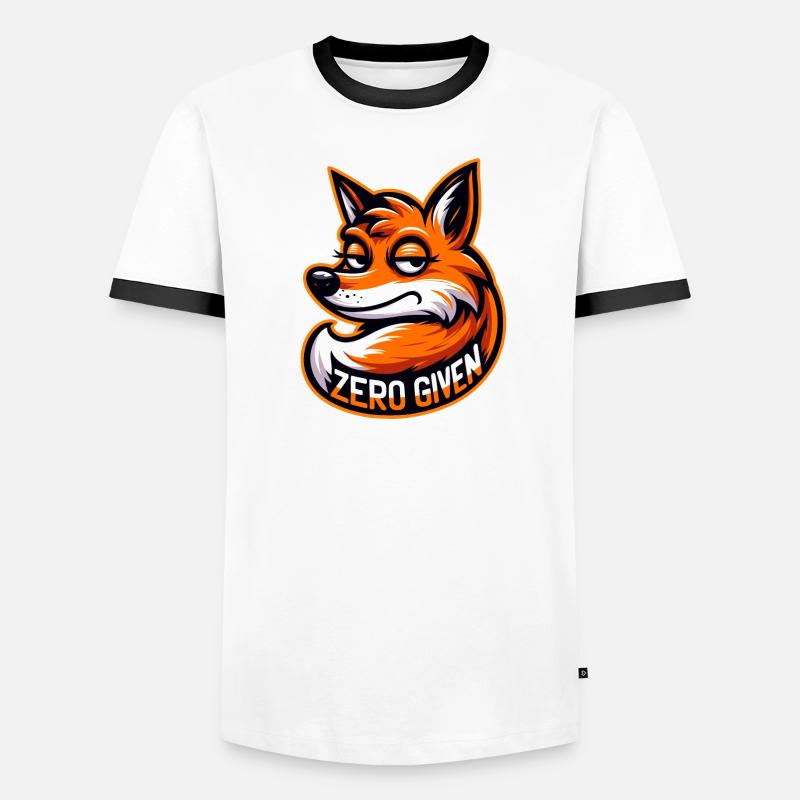 Zero Given - Fox Illustration Men's Ringer Shirt