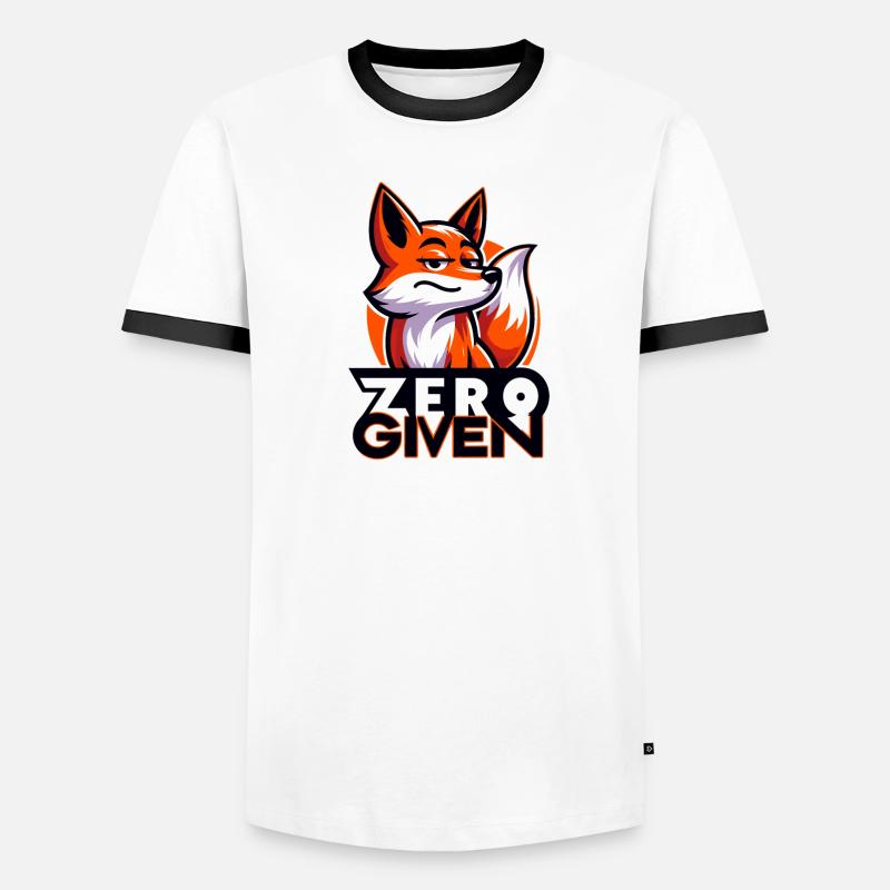 Zero Given - Fox Illustration Men's Ringer Shirt