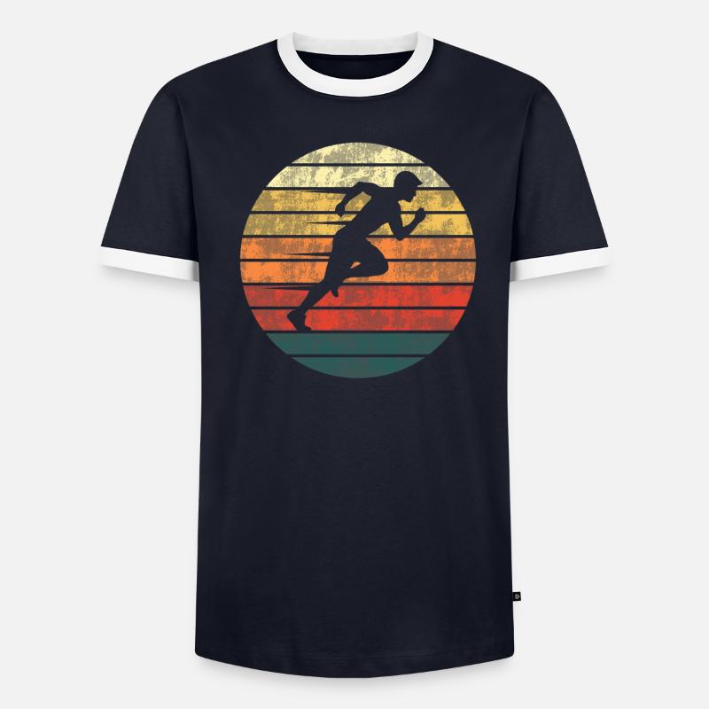 Sprinter Run Passion T-shirt contrasté Homme
