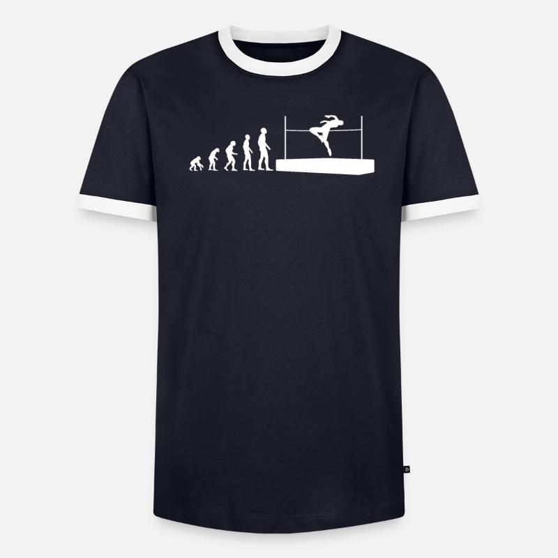 Evolution High Jump Athlete Evolutionary - Men's Ringer Shirt - undefined