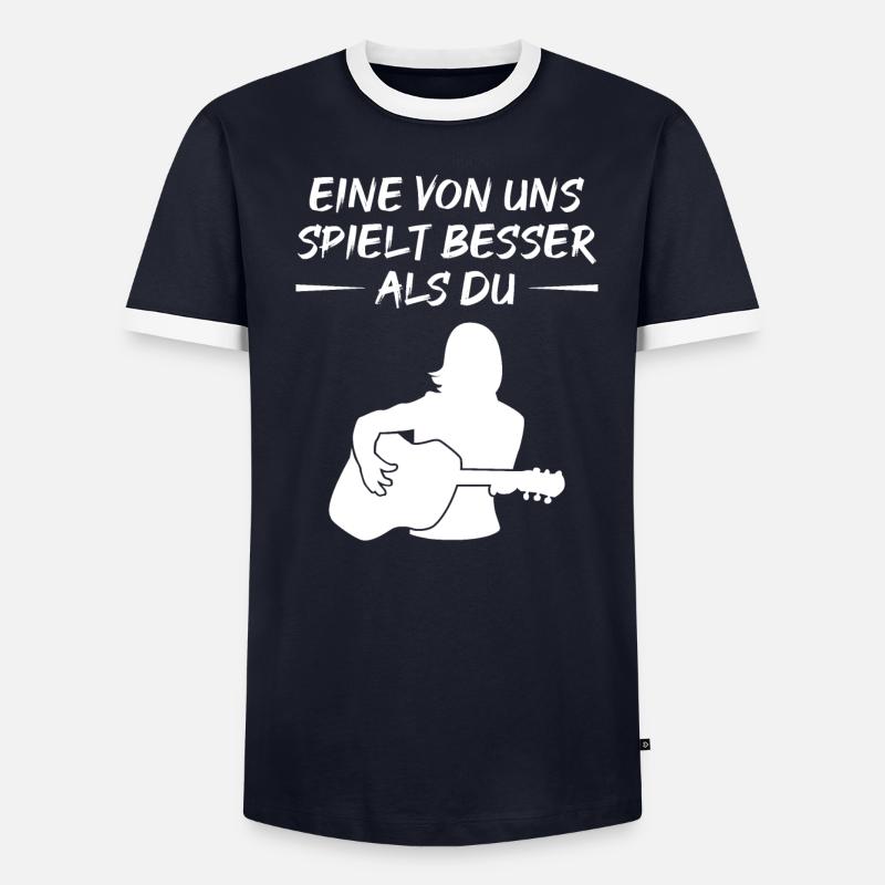 Better Guitar Playing Challenge - Men's Ringer Shirt - undefined