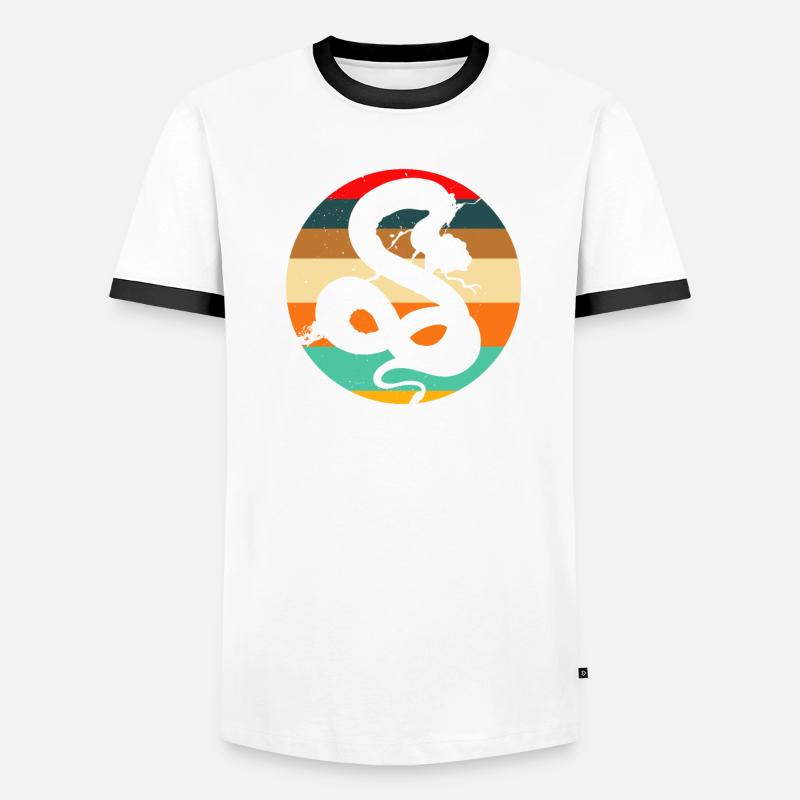 Snake Snake Snake Men's Ringer Shirt