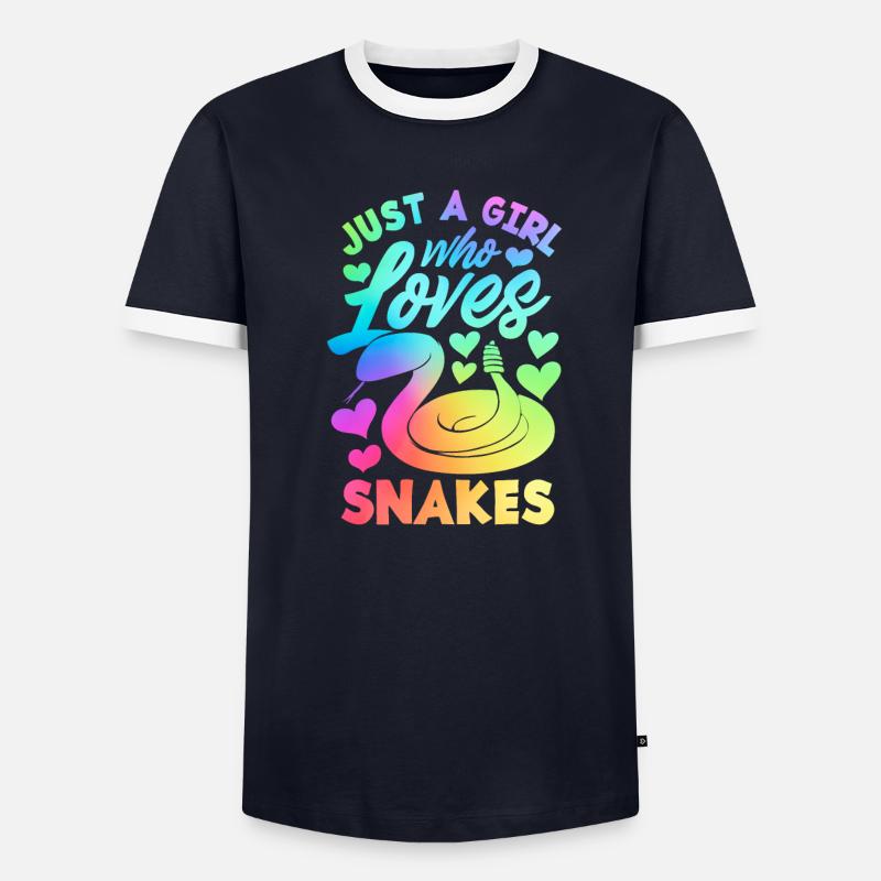 Serpent Serpent Serpent T-shirt contrasté Homme