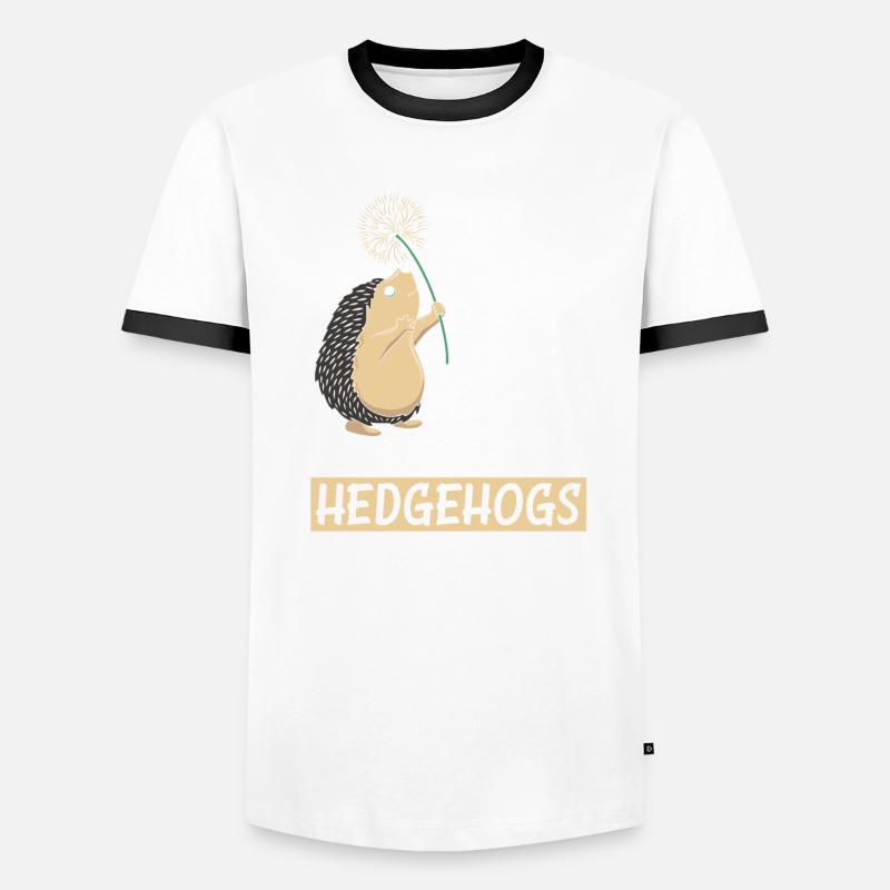 Igel Igel Igel Männer Kontrast-T-Shirt