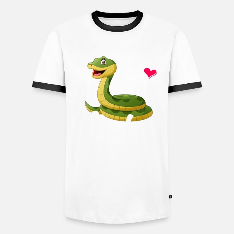 Snake Snake Snake Men's Ringer Shirt