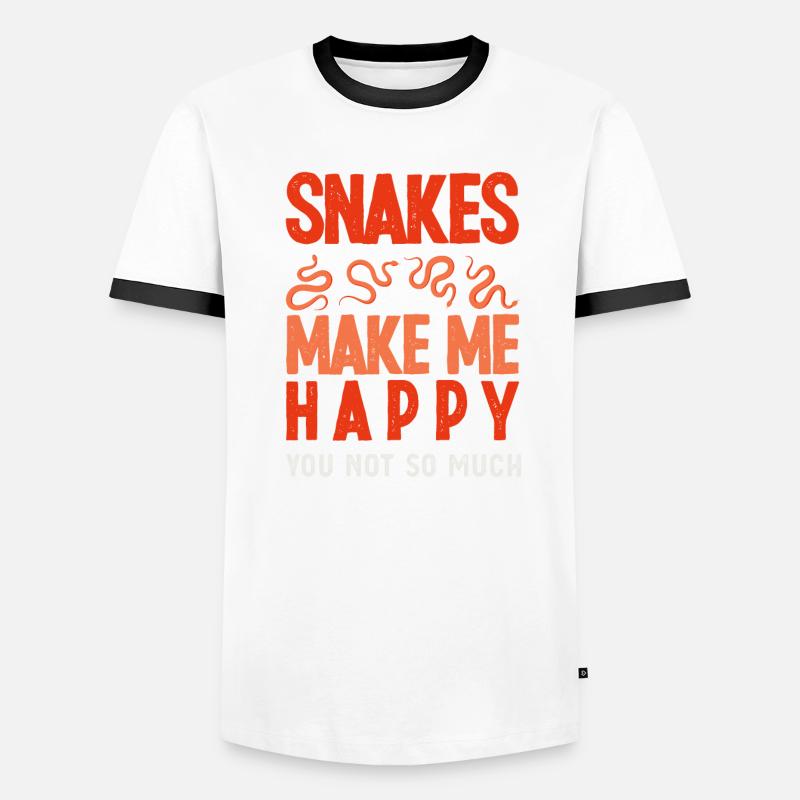 Snake Snake Snake Men's Ringer Shirt
