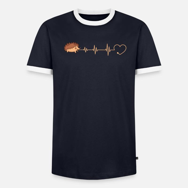 Igel Igel Igel - Männer Kontrast-T-Shirt - undefined