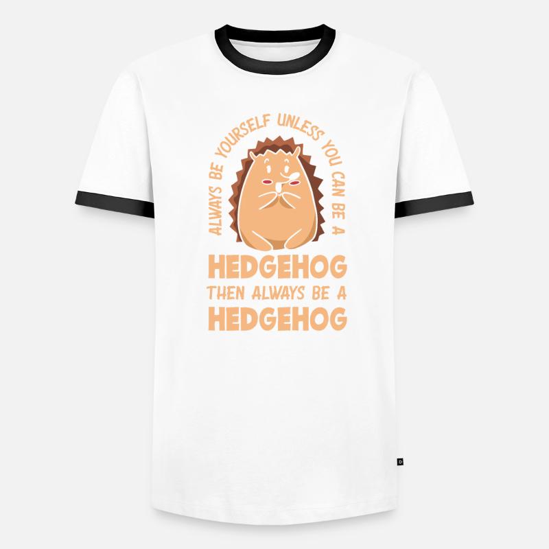 Igel Igel Igel Männer Kontrast-T-Shirt