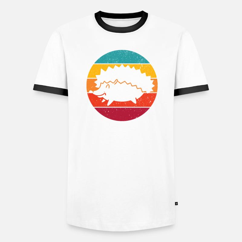 Igel Igel Igel Männer Kontrast-T-Shirt