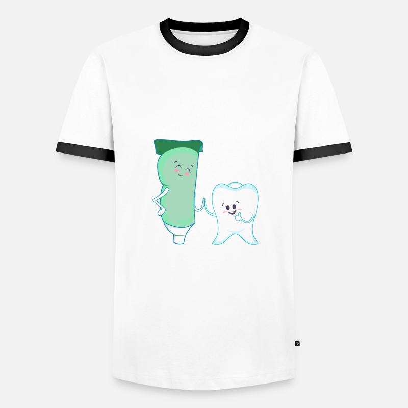 Dentiste Assistant dentaire Assistant dentaire Cadeau T-shirt contrasté Homme