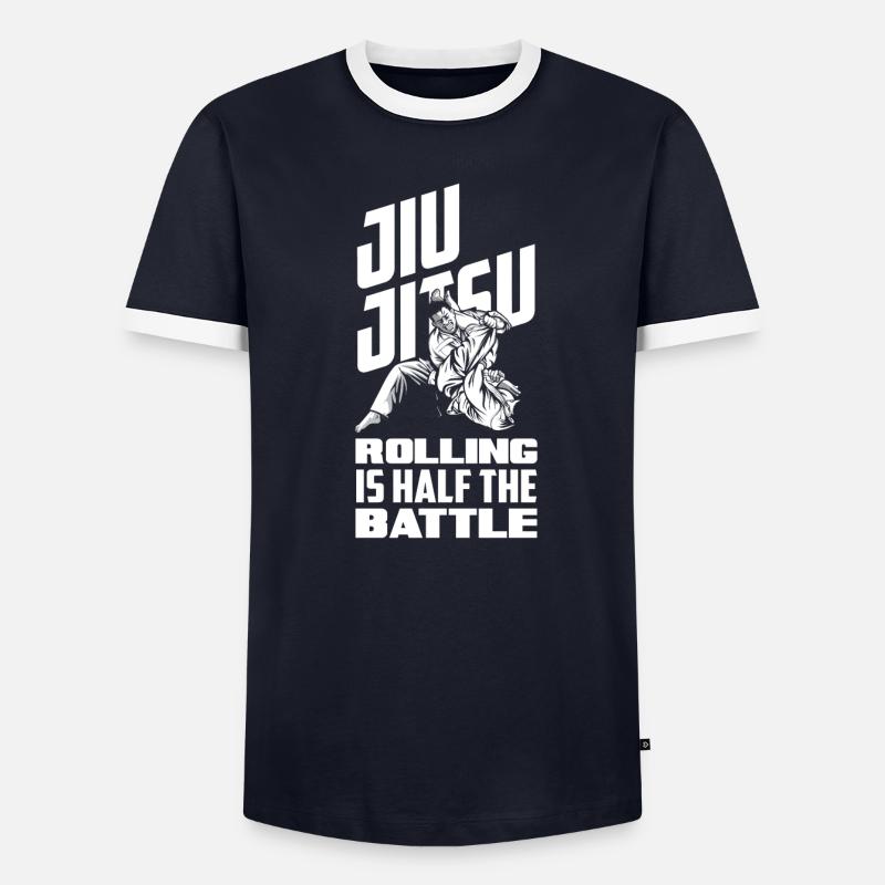 Jiu Jitsu Jiu Jitsu Jiu Jitsu Männer Kontrast-T-Shirt