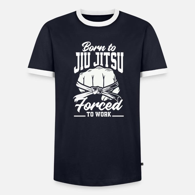 Jiu Jitsu Jiu Jitsu Jiu Jitsu T-shirt contrasté Homme