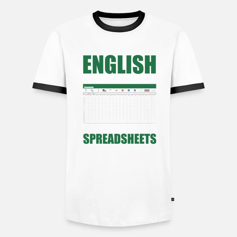 Drôle de cadeau comptable de conseiller fiscal T-shirt contrasté Homme