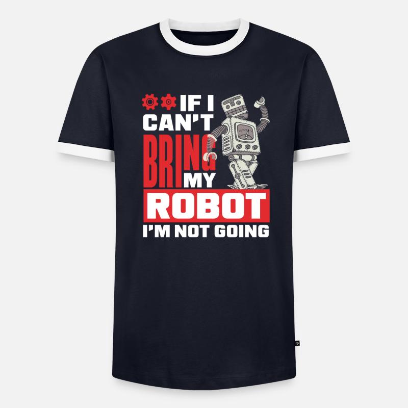 Robotics Robot Programmer - Men's Ringer Shirt - undefined